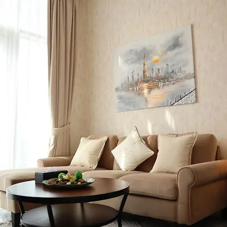 1Br Masdar Getaway Poolside Living With Free Parking Apartment